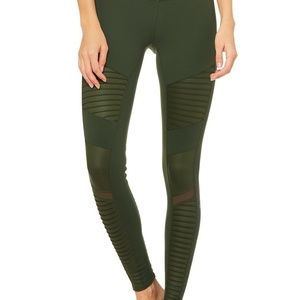 Alo High-Waist Laced & Moto Leggings Size SM NWOT